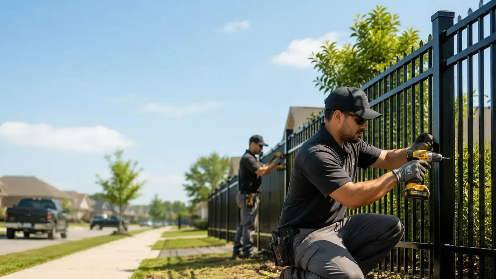 Metal Fence Installation in New Prague, MN